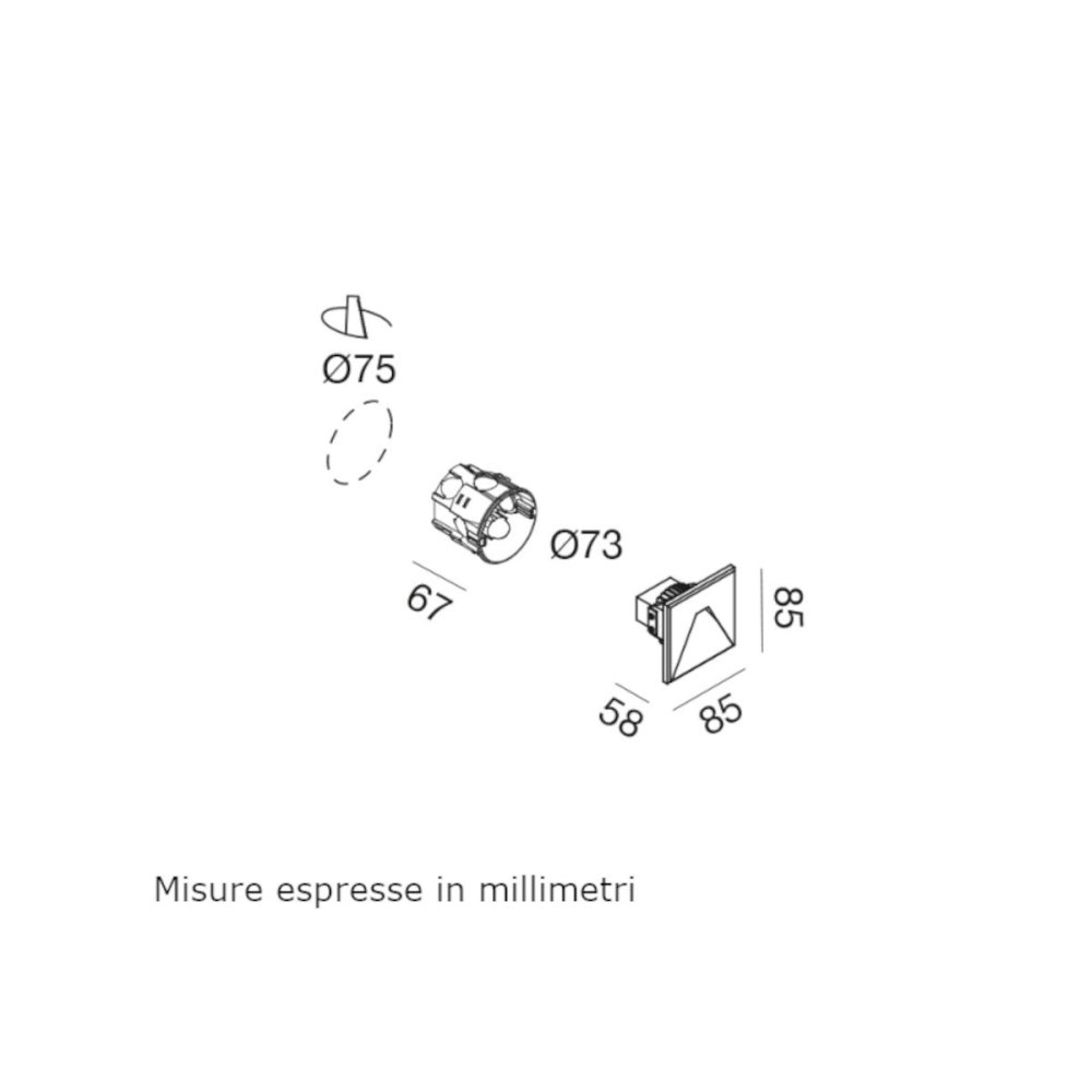 Lampe de balisage LED Gea Led GFA1420