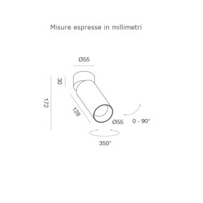 Gea Led plafonnier moderne GFA1463C LED