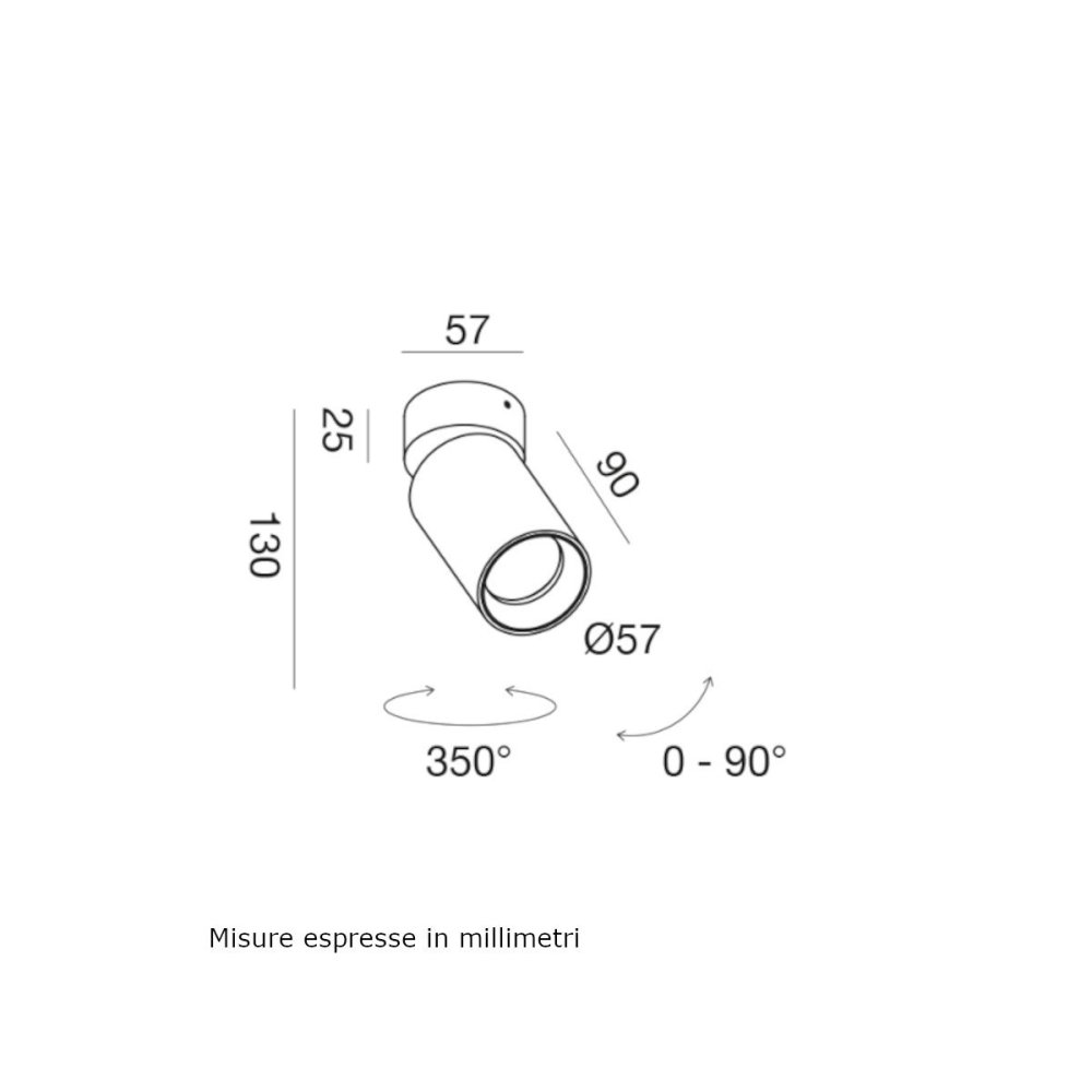 Spot moderne Gea Led GFA1394 GU10 LED