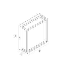 Gea Led GES2091 LED IP65 Außendeckenleuchte