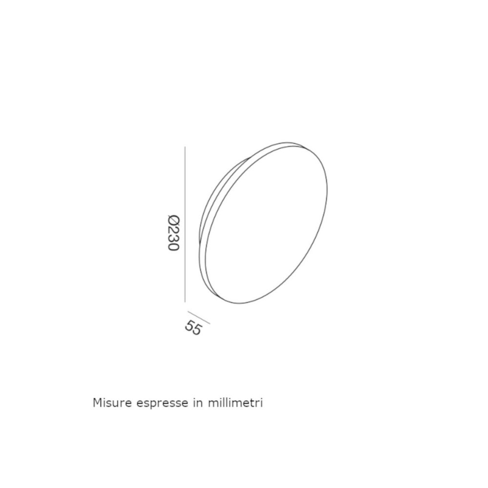 Applique d'extérieur Gea Led GES2080 LED IP65