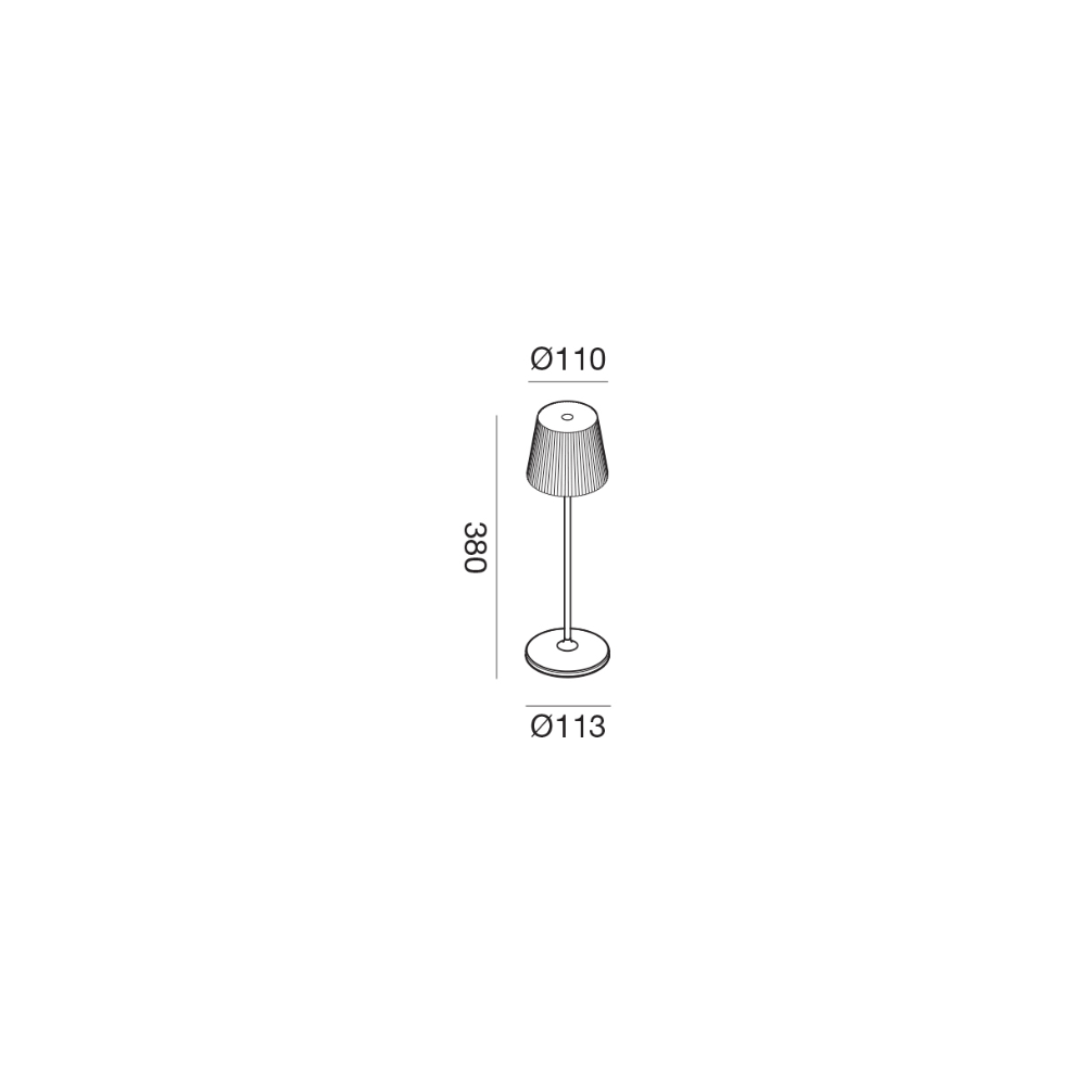 Abat jour esterno Gea Led BRILLIA LED IP54