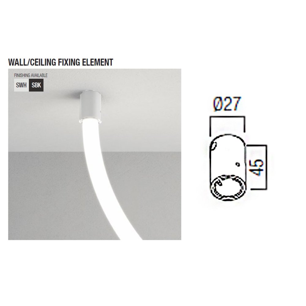 Néon flexible Redo XLOOPB LP18 LED 72W 5MT IP65 BLANC