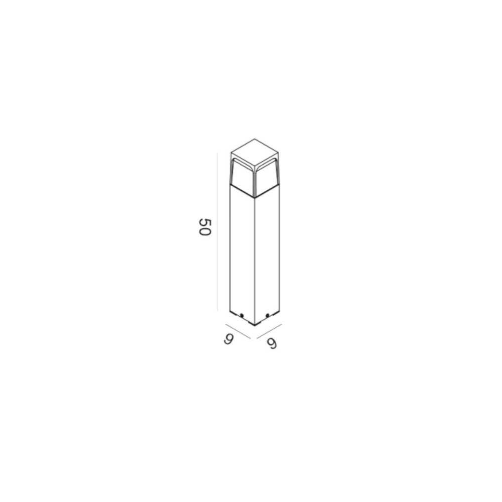 Farol moderno Gea Led GES2032 E27 LED IP44