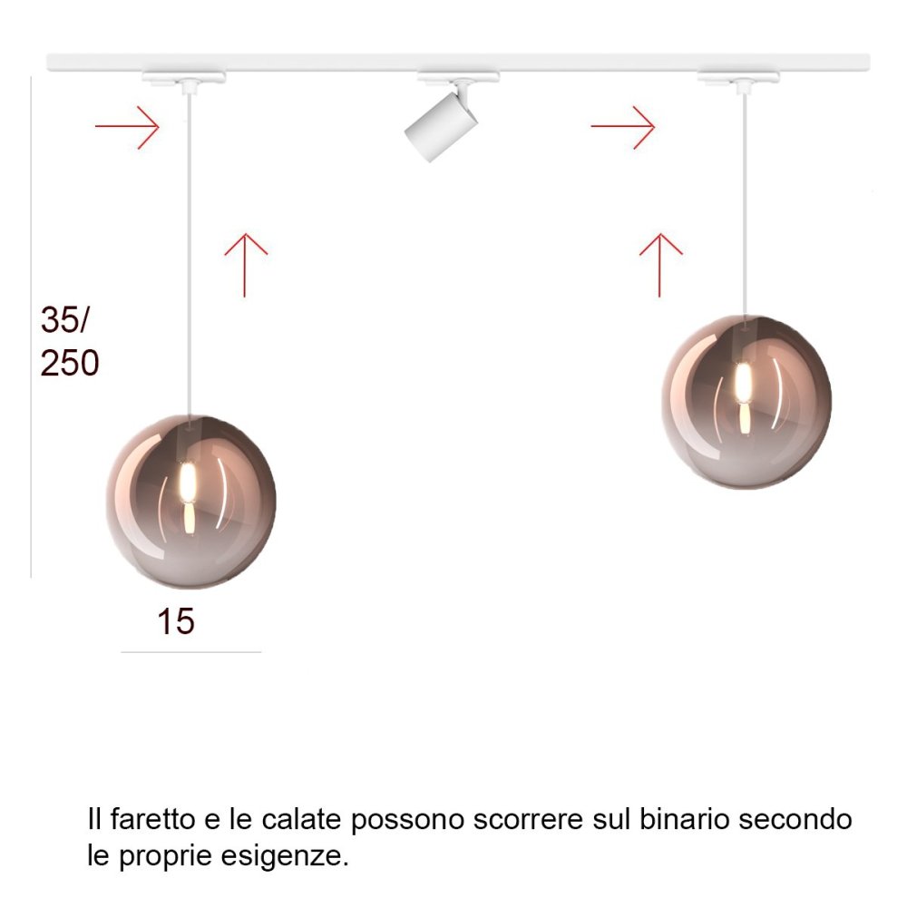 Top Light MONO 1184 ECLIPSE YARI-Schiene