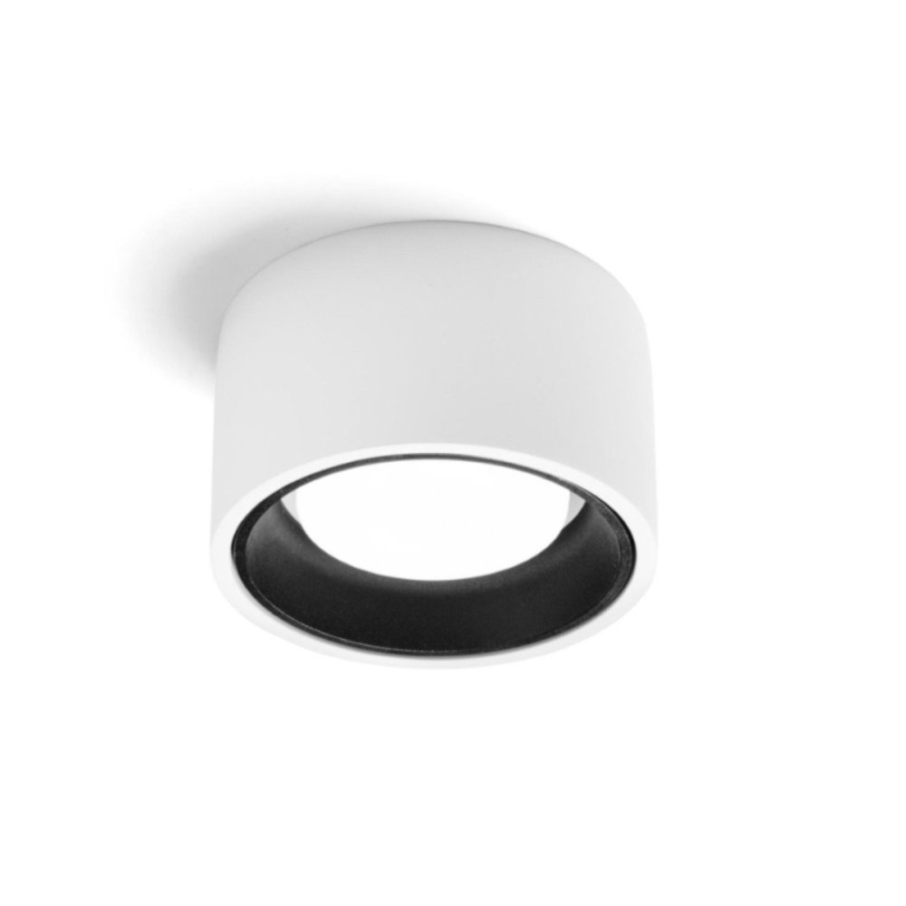 Sforzin rond NASSO éclairage T426 GX53 Plafonnier LED en plâtre