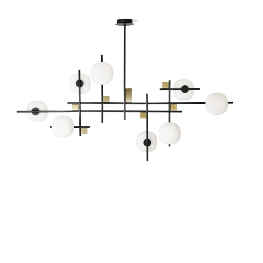 Miloox lustre moderne LINGOTTO 1744 351 G9 LED