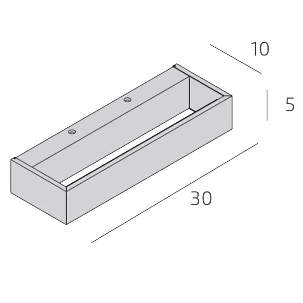 Aplique moderno Top Light BIOS 1213 30 LED SWITCH