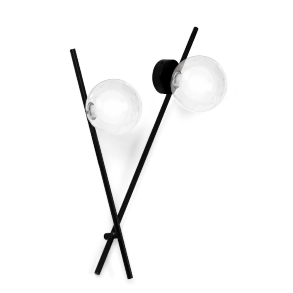 Moderne Wandleuchte Miloox MIKADO 1744.175 1744.218 G9 LED