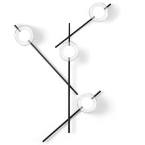 Applique moderna Miloox MIKADO 1744.177 1744.220 G9 LED