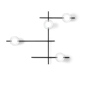 Moderne Wandleuchte Miloox MIKADO 1744.177 1744.220 G9 LED