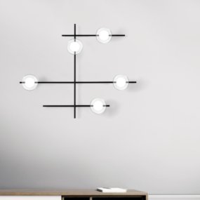 Applique moderna Miloox MIKADO 1744.178 1744.221 G9 LED