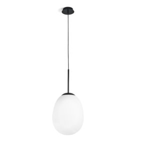 Lampadario moderno Miloox DROP 1744.316 E27 LED metallo vetro