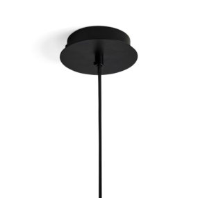 Lampadario moderno Miloox DROP 1744.316.black E27 LED