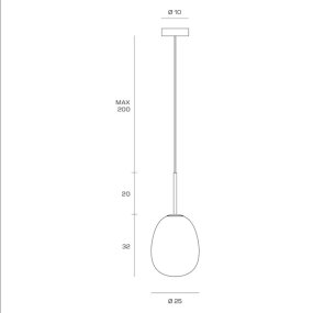 Lámpara de techo clásica Miloox DROP 1744.316.gold E27 LED