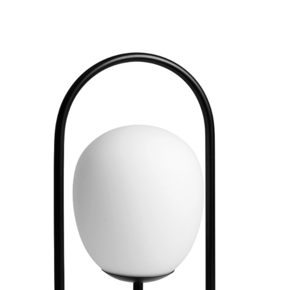 Abat-jour moderne Miloox DROP 1744.312.black E27 LED dimmable