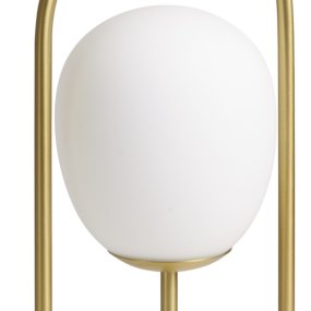 Abat-jour classico Miloox DROP 1744.312.Gold E27 LED dimmerabile metallo vetro