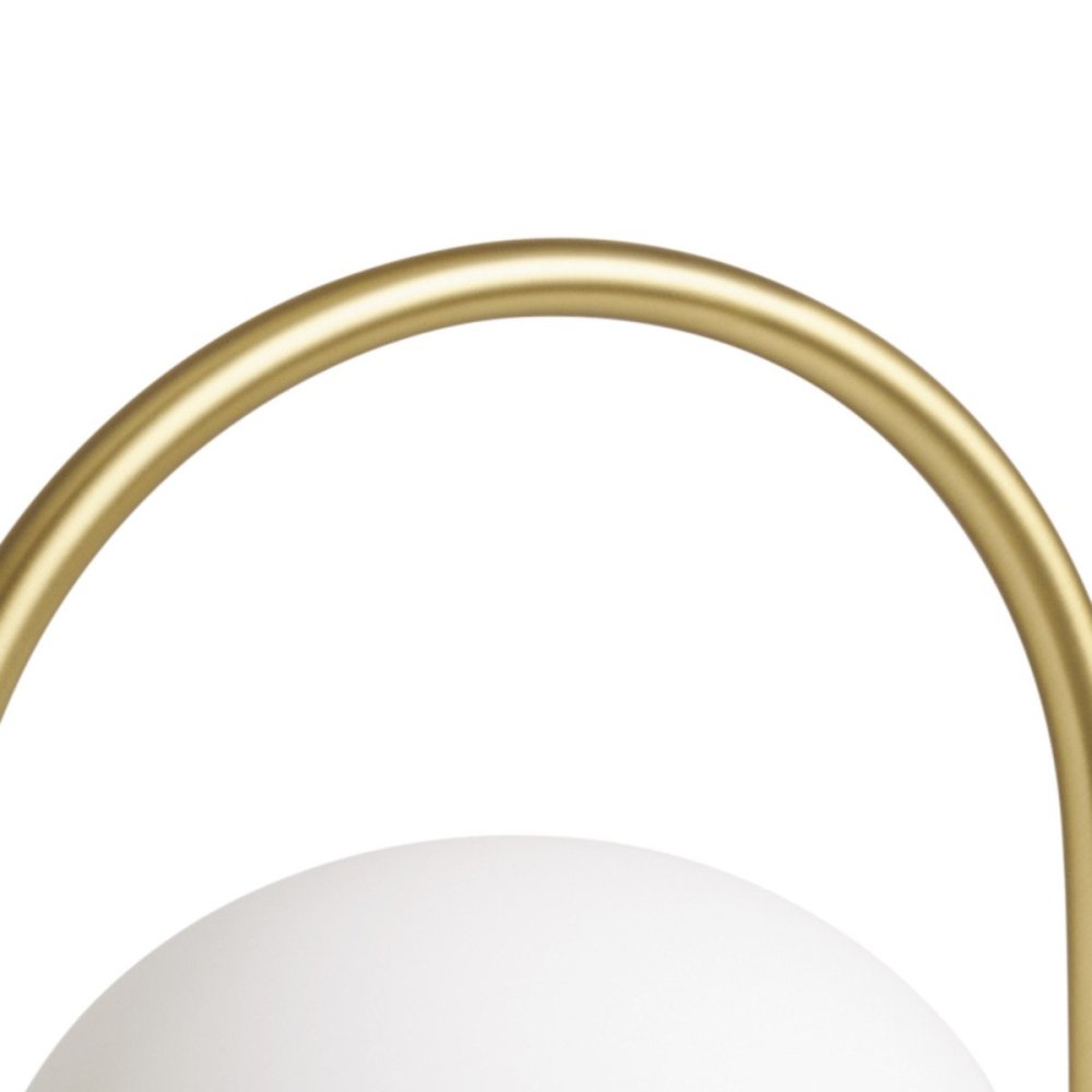 Abat-jour classico Miloox DROP 1744.312.Gold E27 LED dimmerabile metallo vetro