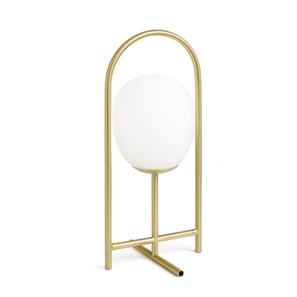 Abat-jour classico Miloox DROP 1744.312.Gold E27 LED dimmerabile metallo vetro