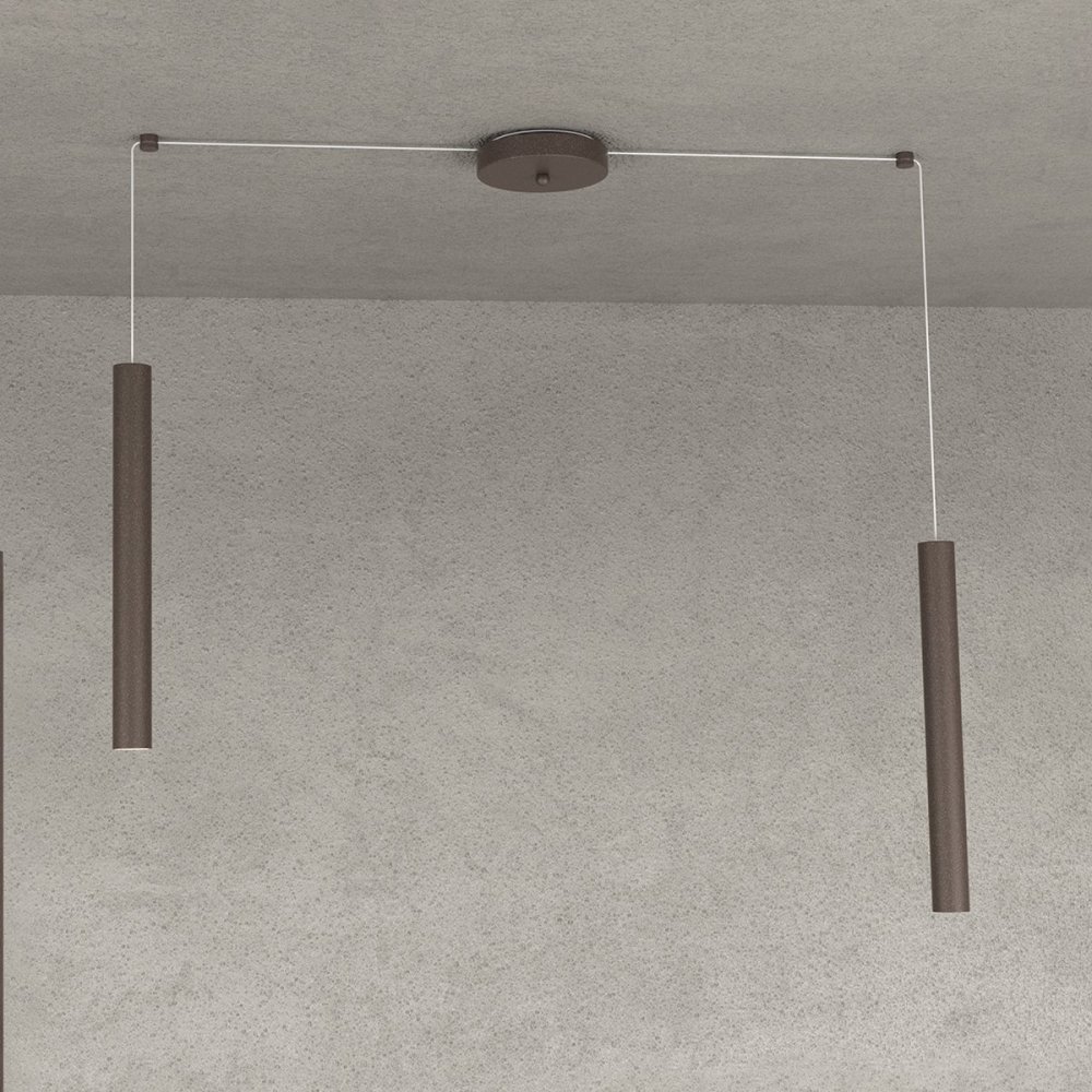 Lampadario Top light ROUND TUBE 1174 S2