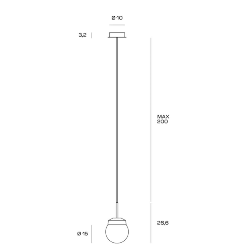 Sospensione moderno Miloox JOTTO KIT M 25 KIT M 26 GX53 LED