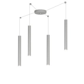 Lampadario Top light ROUND TUBE 1174 S4