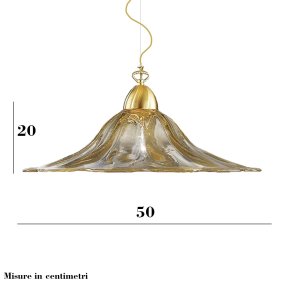 Lustre classique Due P Lighting GOLD 2324 S1