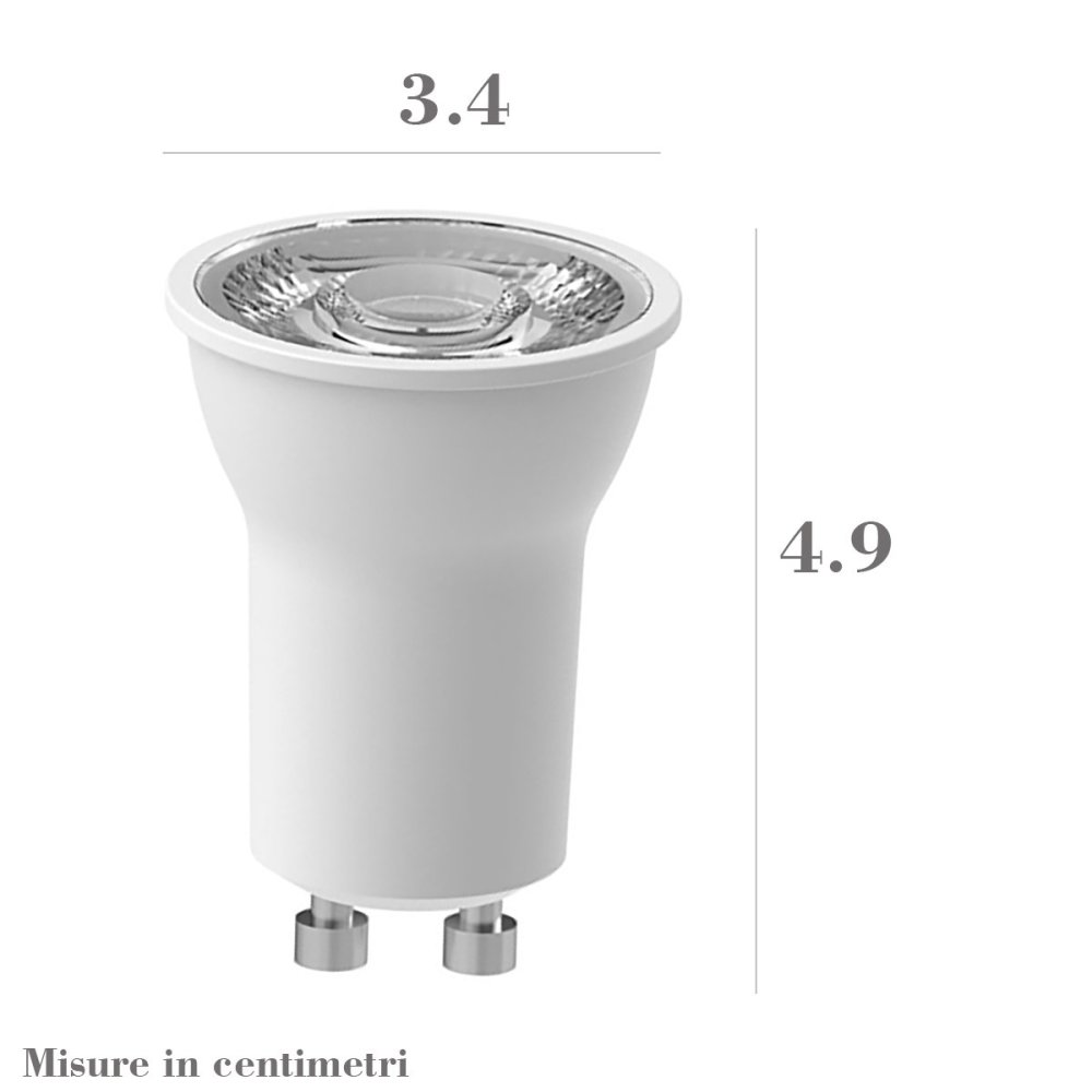 Bombilla LED GU10 de 4 W Top Light