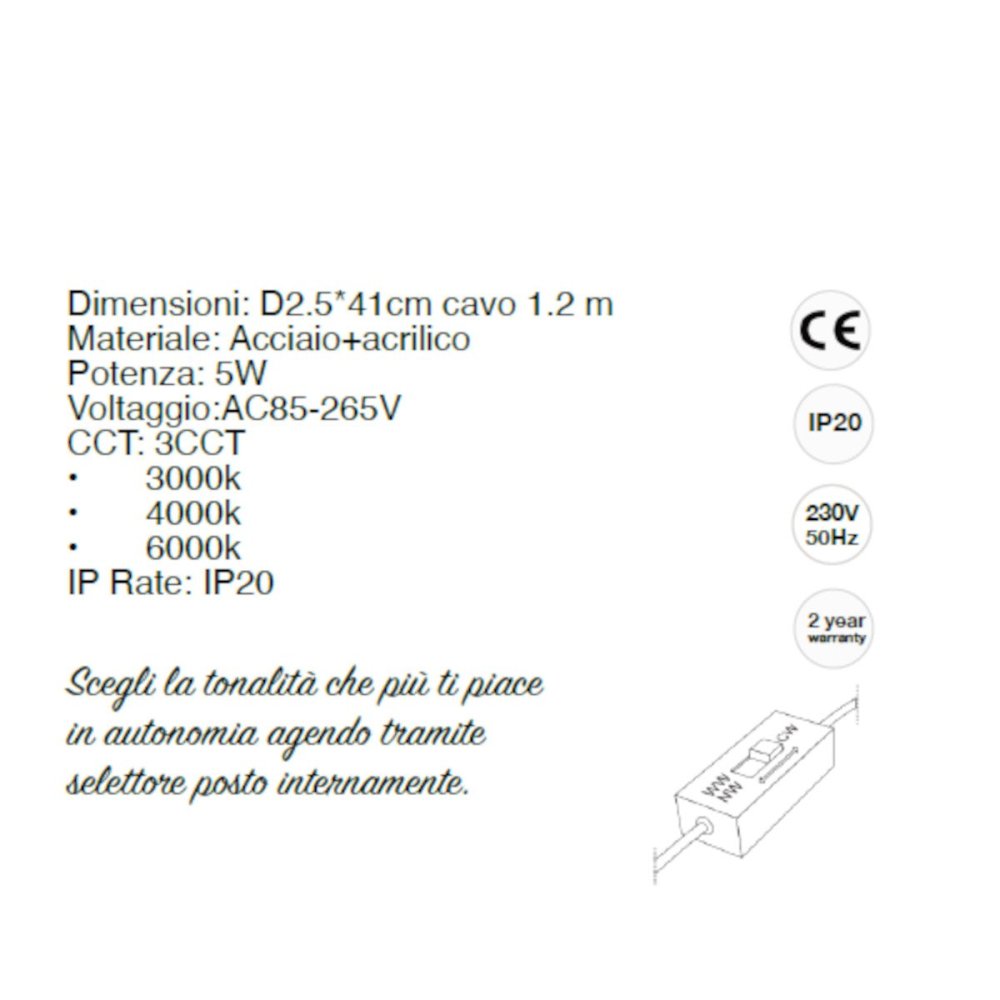 Lampadari Bartalini OOBMAB LED