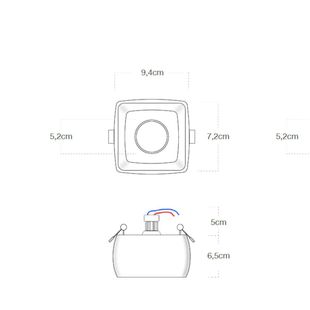 Faretto incasso Lampadari Bartalini DIRBYH Q GU10 LED