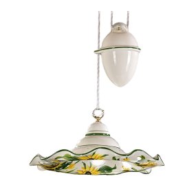 Saliscendi ceramica Lampadari Bartalini 2217.1