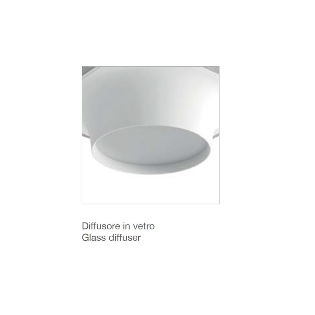 Faretto in gesso, Incasso soffitto LED 8935B Belfiore 9010