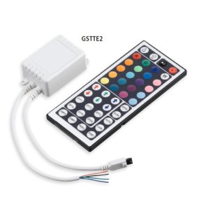 Centralina+Telecomando RGB GE-GSTTE2 144W IP20 raggi infrarossi per strip led rgb