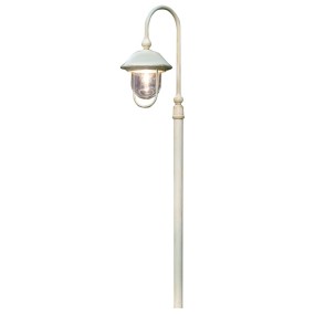 Lampadaire extérieur FE-BARI A303 TE E27 LED IP43 décoré en aluminium vieilli lanterne lampadaire extérieur