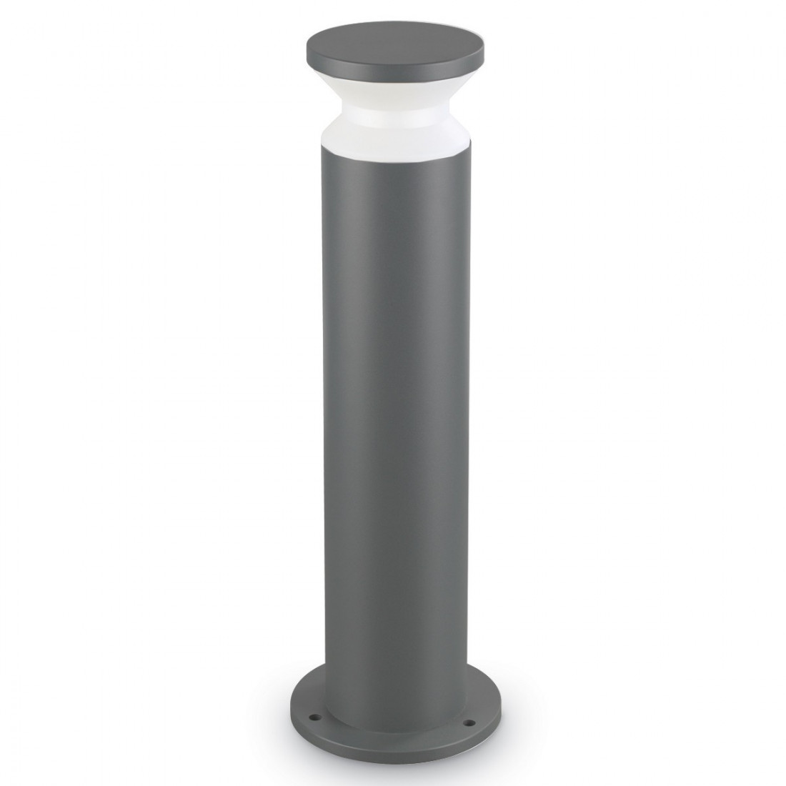 Segnapasso ID-TORRE PT1 SMALL 15W E27 LED IP44 22H alluminio bianco antracite nero plastica lampada terra esterno