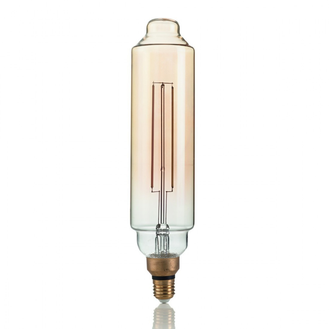 Vintage Lampada lampadina design 12,5x18 cm E27 8W 360 lumen 2700k luce  calda vetro smoky