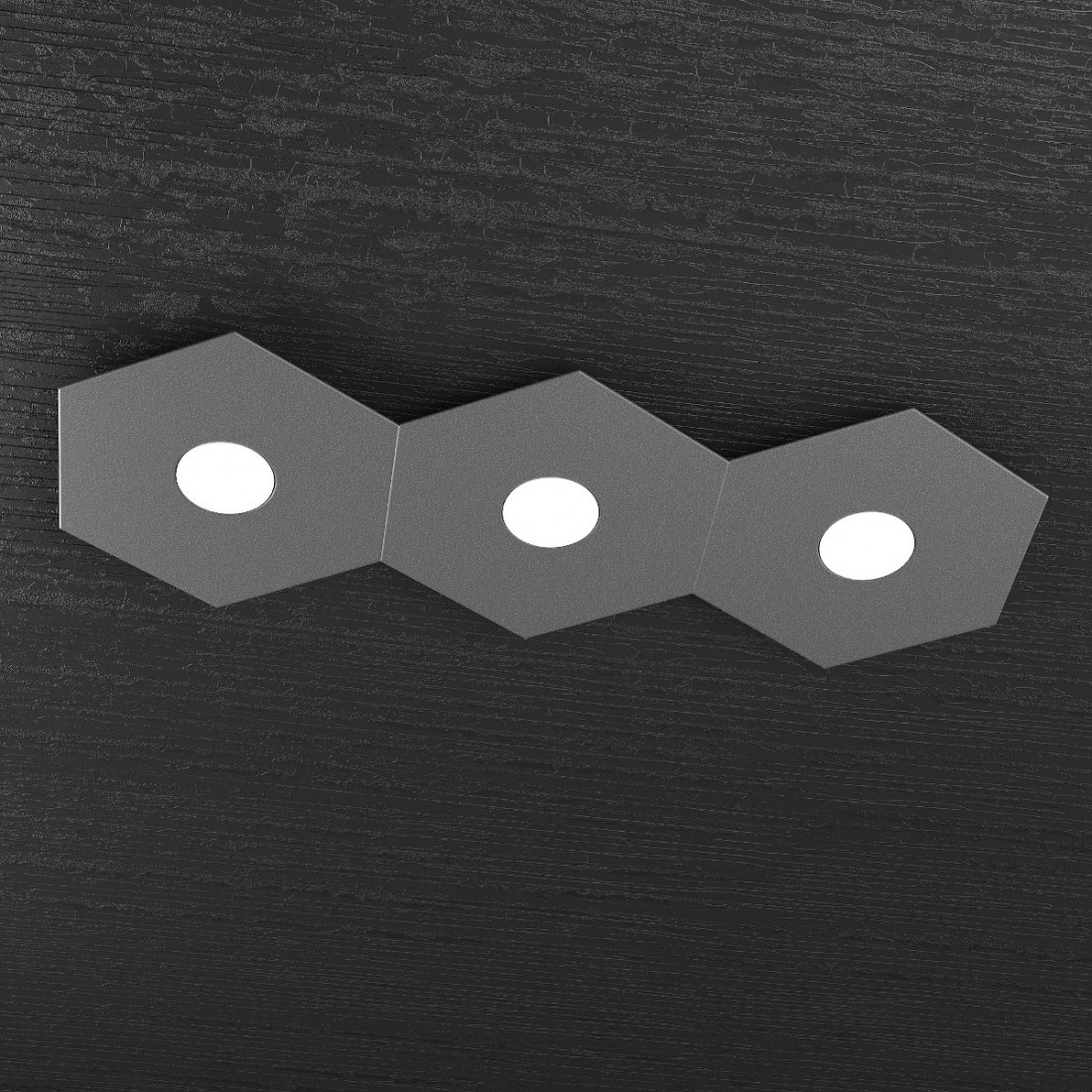 Plafonnier TP-HEXAGON 1142 3L GX53 LED applique murale hexagonale en métal plafond intérieur moderne