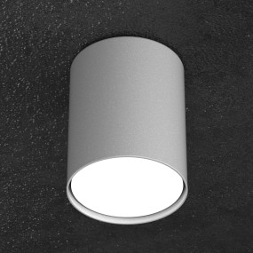 Plafonnier TP-SHAPE 1143 PL10 GX53 LED 10H blanc métal gris sable lampe plafonnier cylindre intérieur moderne