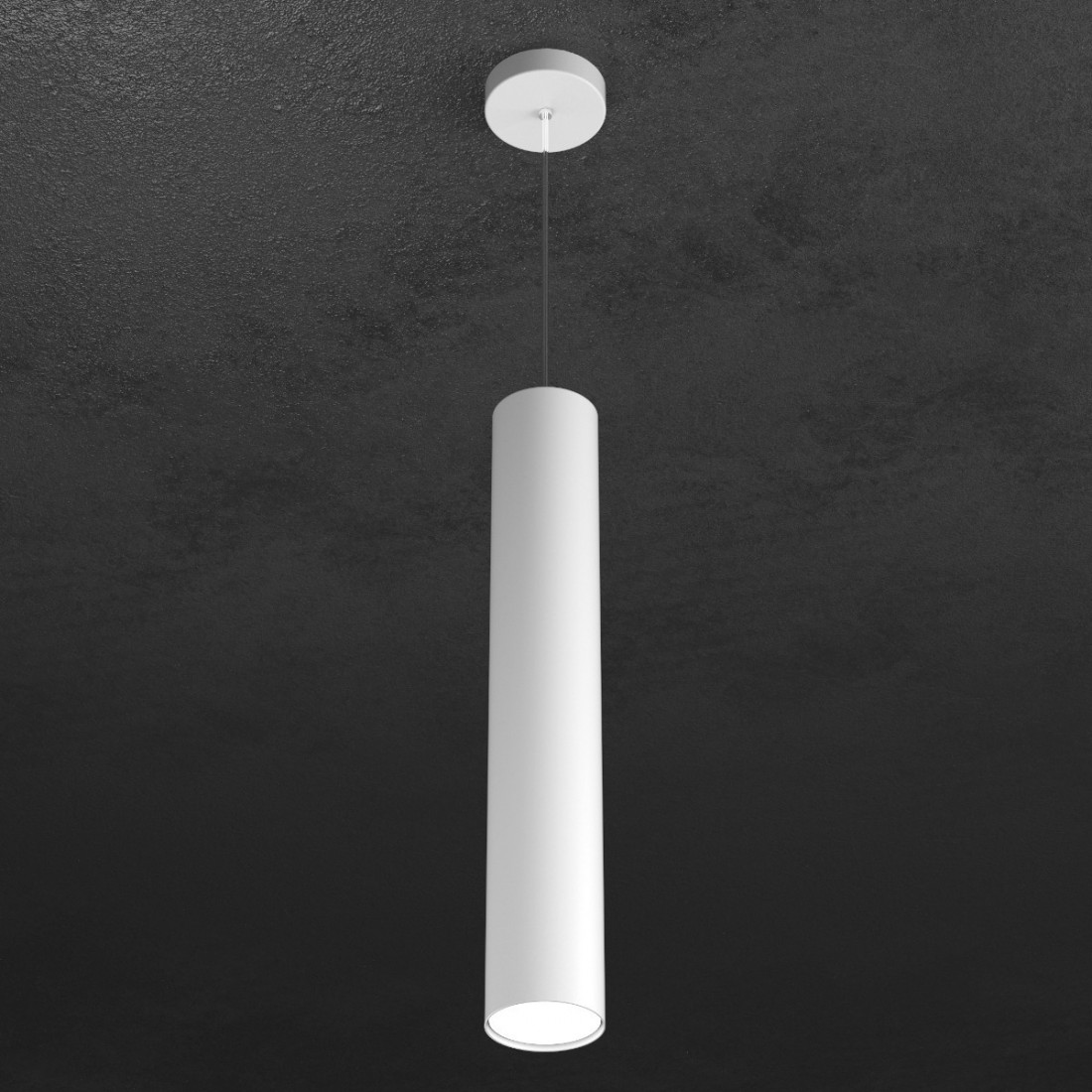 Suspension TP-SHAPE 1143 S50 GX53 LED métal blanc gris sable applique murale cylindre intérieur moderne