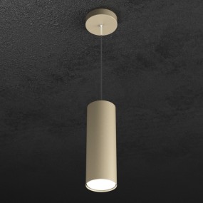 Sospensione TP-SHAPE 1143 S25 GX53 LED metallo bianco grigio sabbia lampada parete cilindro moderna interno