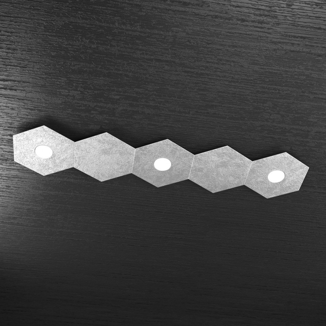 Plafonnier TP-HEXAGON 1142 3L2D A1 GX53 LED lampe hexagonale en métal plafond mural intérieur moderne