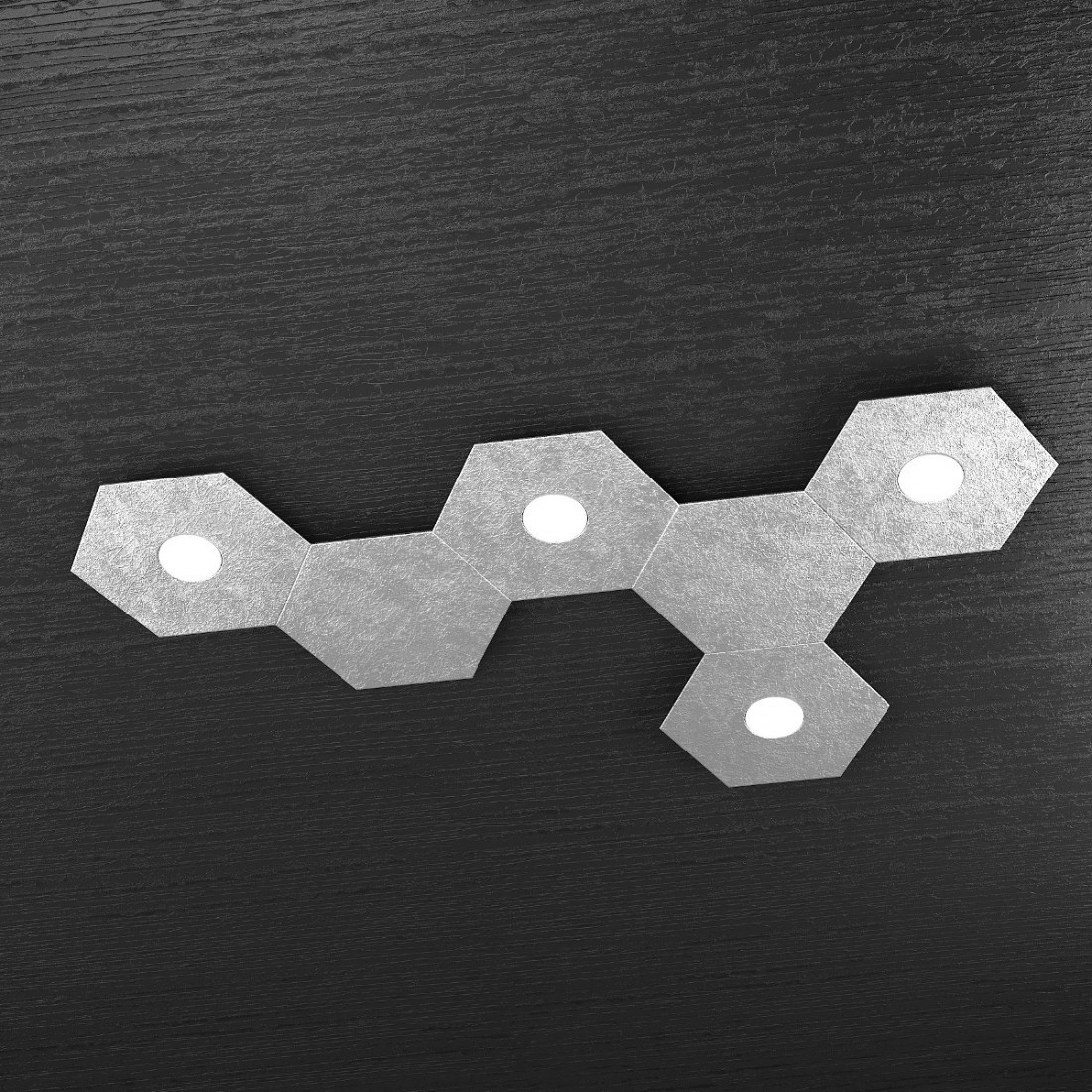 Plafonnier TP-HEXAGON 1142 4L2D GX53 LED hexagonale métal lampe murale plafond intérieur moderne