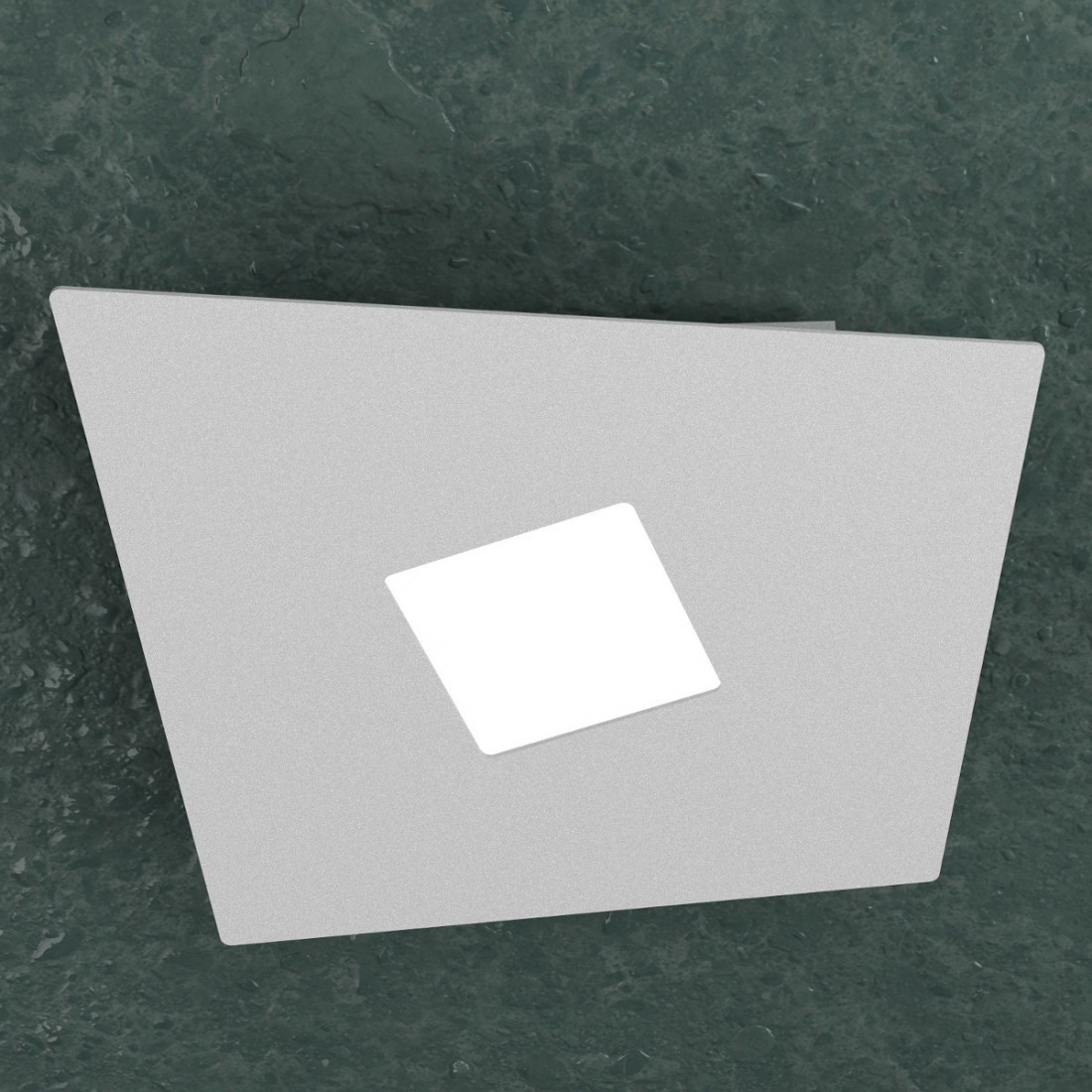 AppliqueTP-NOTE 1140 1 GX53 LED metallo bianco grigio sabbia lampada soffitto parete moderna interno