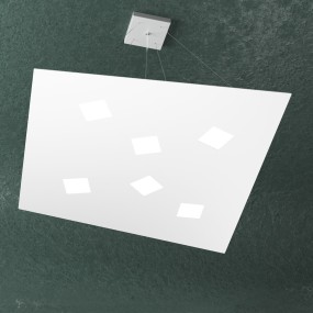 OUTLET Sospensione Top Light NOTE 1140 S6 GX53 LED monoemissione metallo lampadario moderna