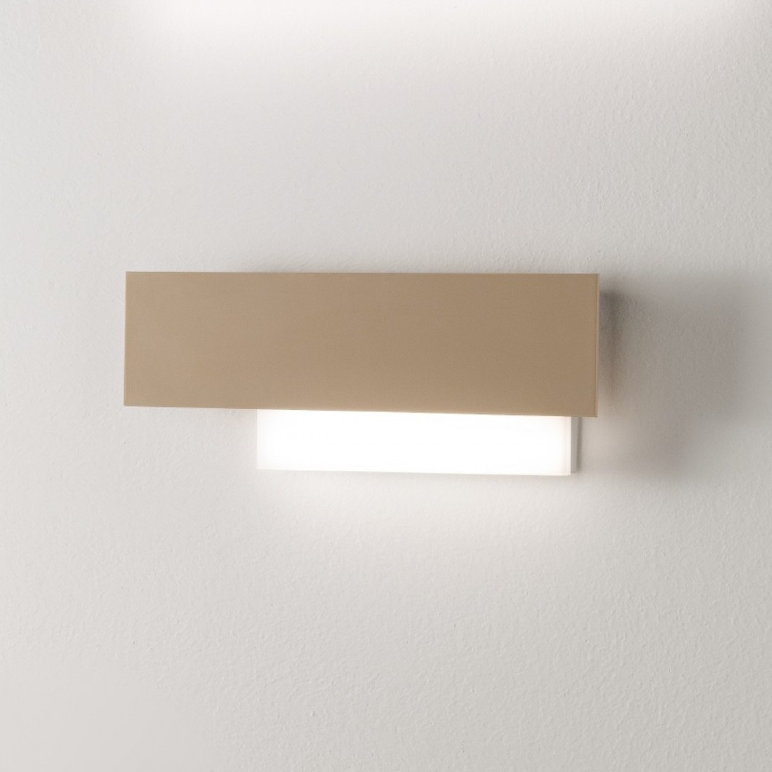 Applique murale LED GE-DOHA 15W 1270LM 3000 ° K TORTORA applique murale intérieure moderne en aluminium méthacrylate