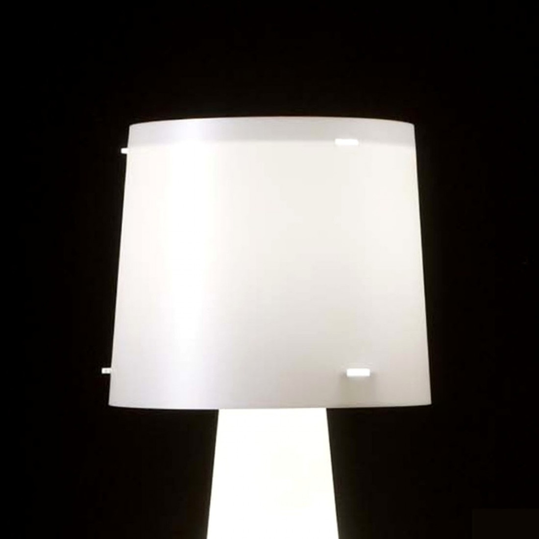 Lampadaire EM-DIVA CL 435 E27 LED H140 CM blanc polypropylène perle lampadaire intérieur moderne