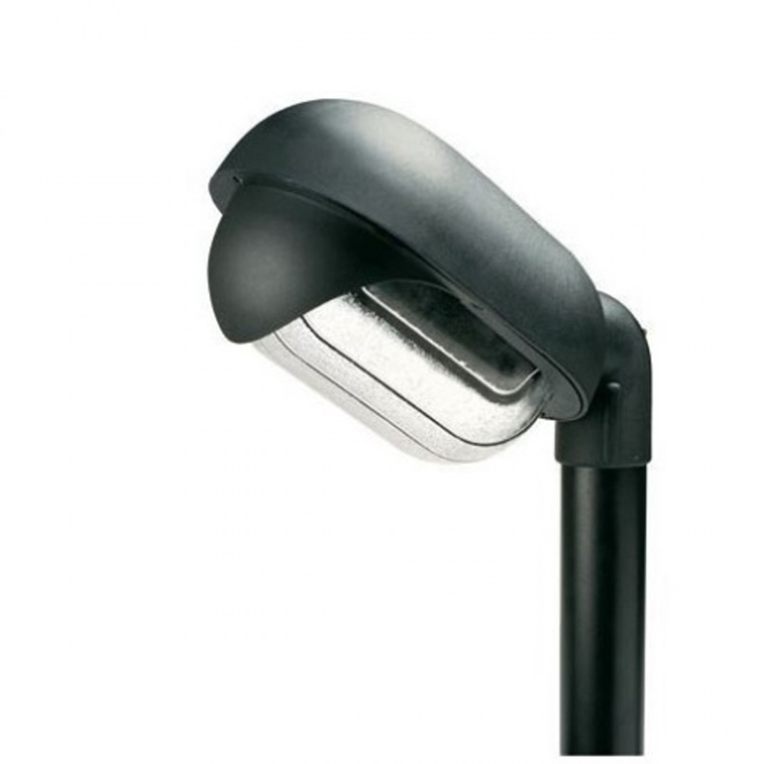 Tête de mât SO-RESIDENCE 277 E27 OVAL LED lampadaire d'extérieur moderne thermoplastique IP44