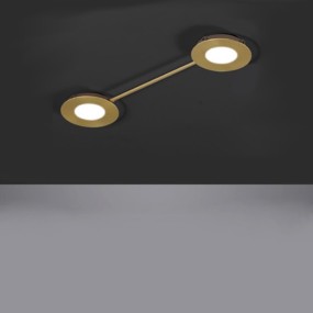 Plafoniera CO-VINTAGE SYSTEM 876 PA Gx53 LED componibile metallo verniciato lampada parete soffitto moderna interno