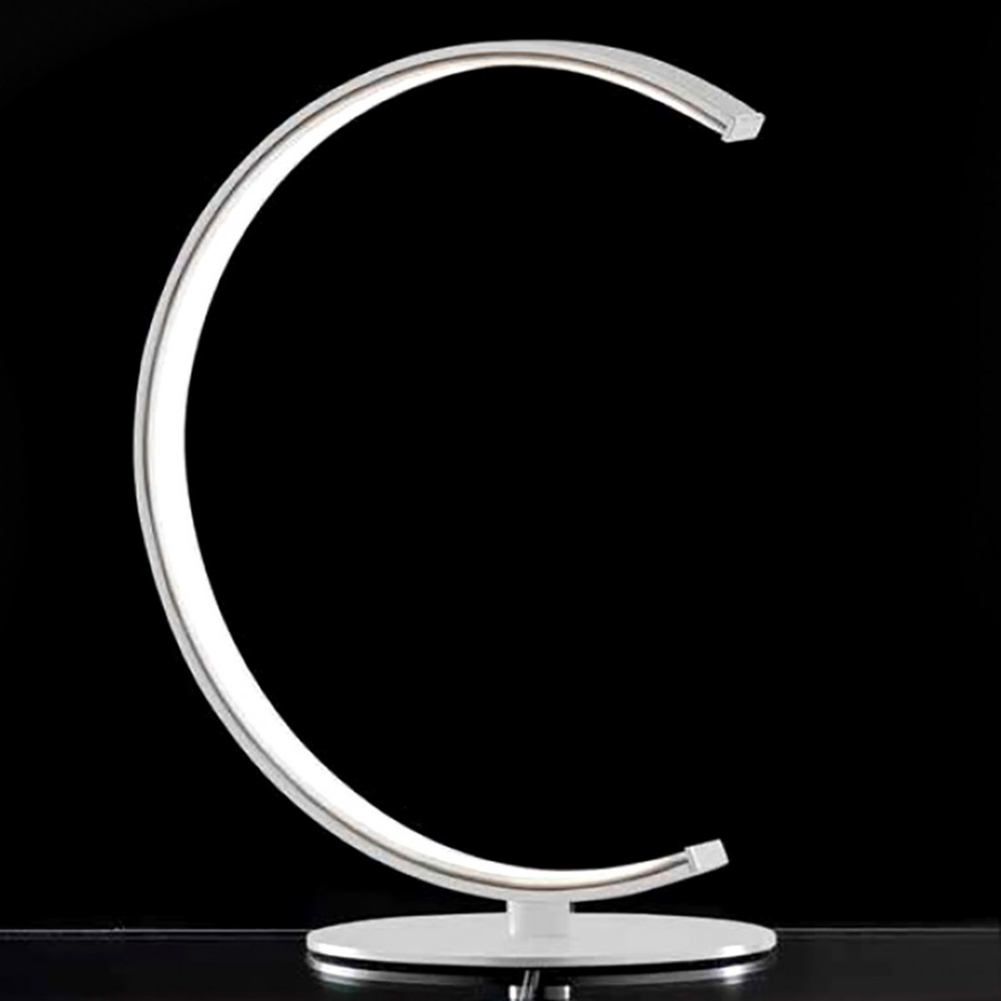 Lampe de table moderne abat-jours ou led Anelli LU G Illuminando