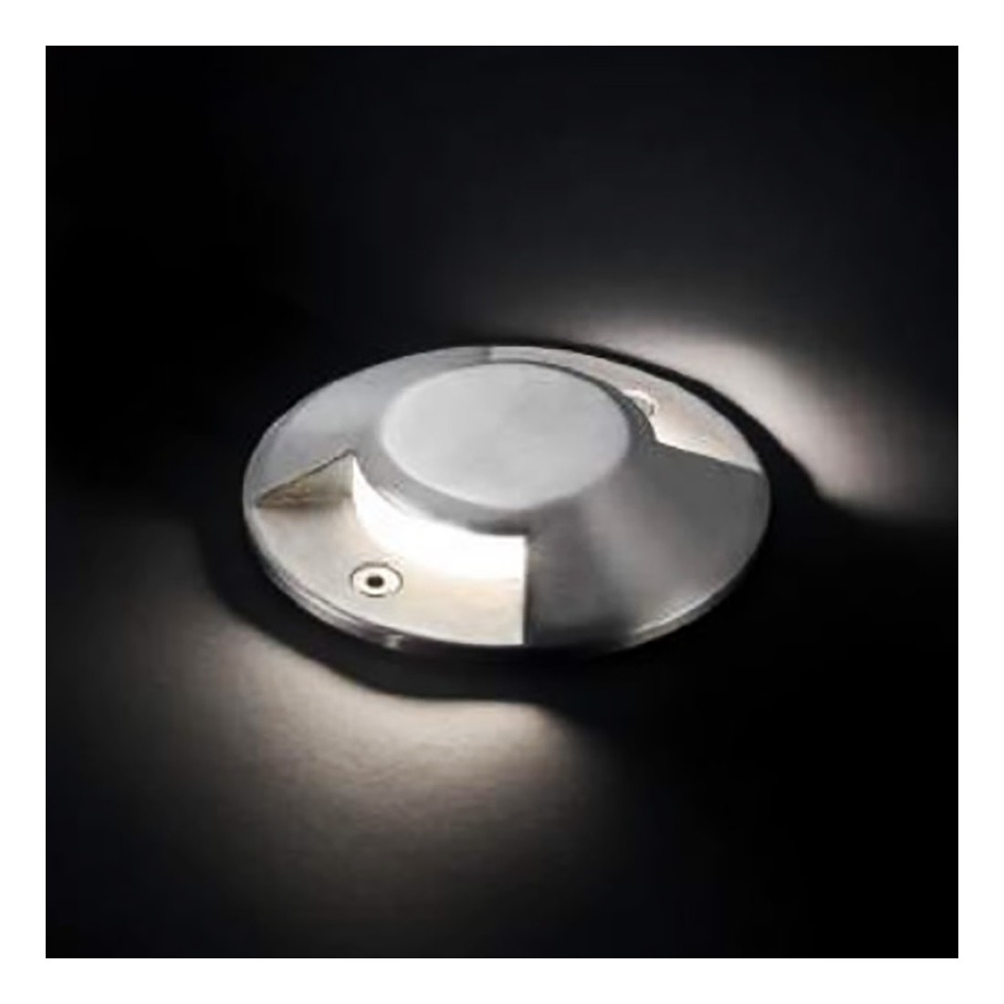 Spot encastré ID-ROCKET 2 3W LED 200LM IP67 lampadaire rond en acier moderne jardin extérieur